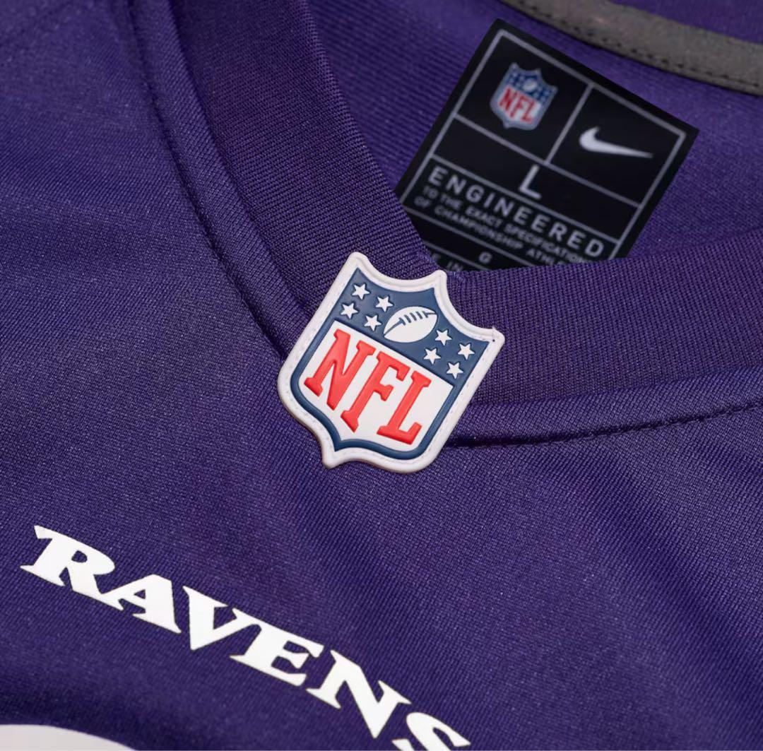 新品］NFL ボルチモア・レイブンズ ベッカム・ジュニア ユニフォーム