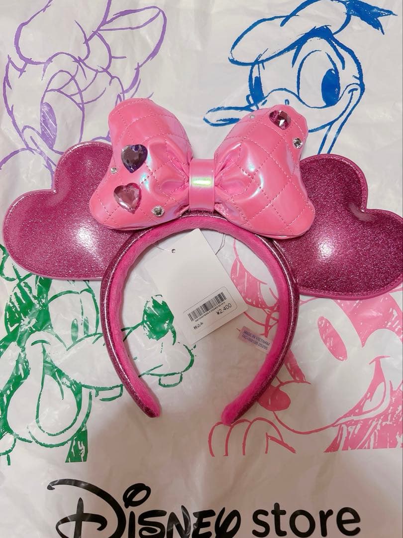 ディズニー 新品 タグ付き カチューシャ パルパルーザ ミニー ファン