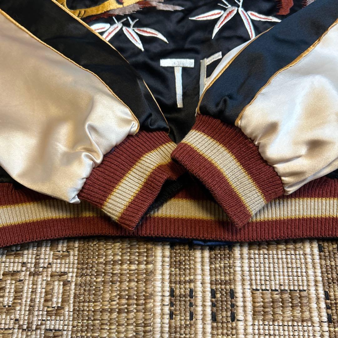 超希少 テーラー東洋 リバーシブル スカジャンM18247 M品番 テキサス虎