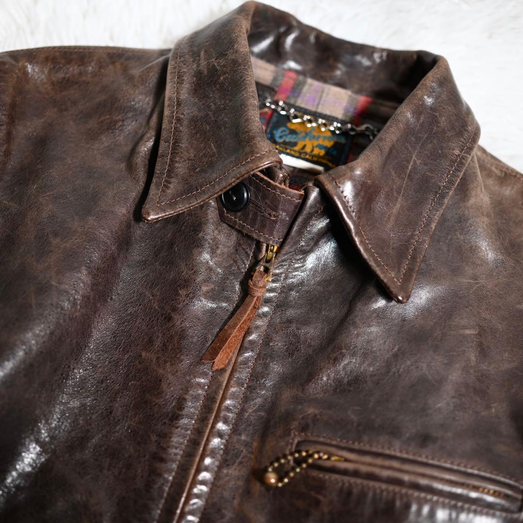 レインボーカントリー レザージャケット ヘラクレス 馬革 ホースハイド