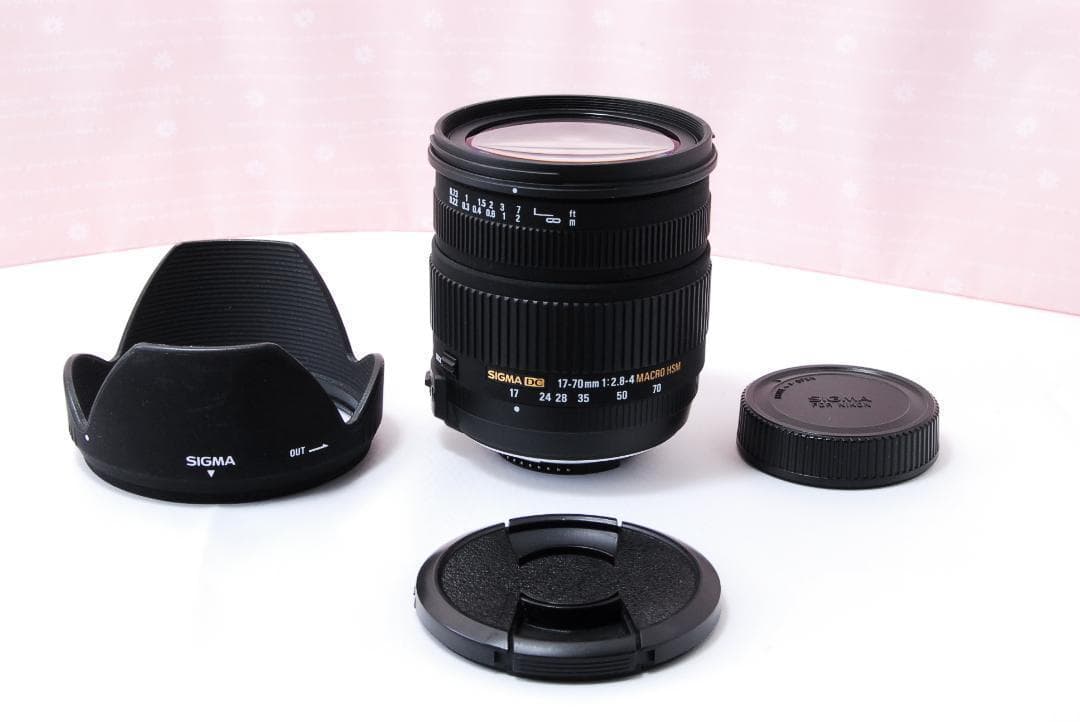 〓ニコン用〓シグマ 17-70mm F2.8-4 MACRO OS HSM