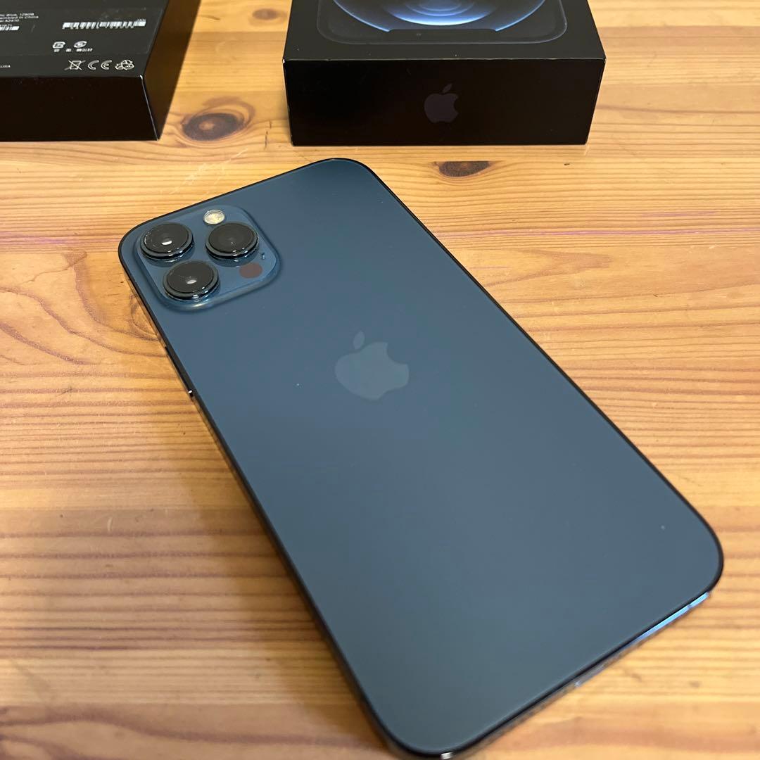バッテリー100%！付属品新品！iPhone12 Pro Max 128GB - メルカリ