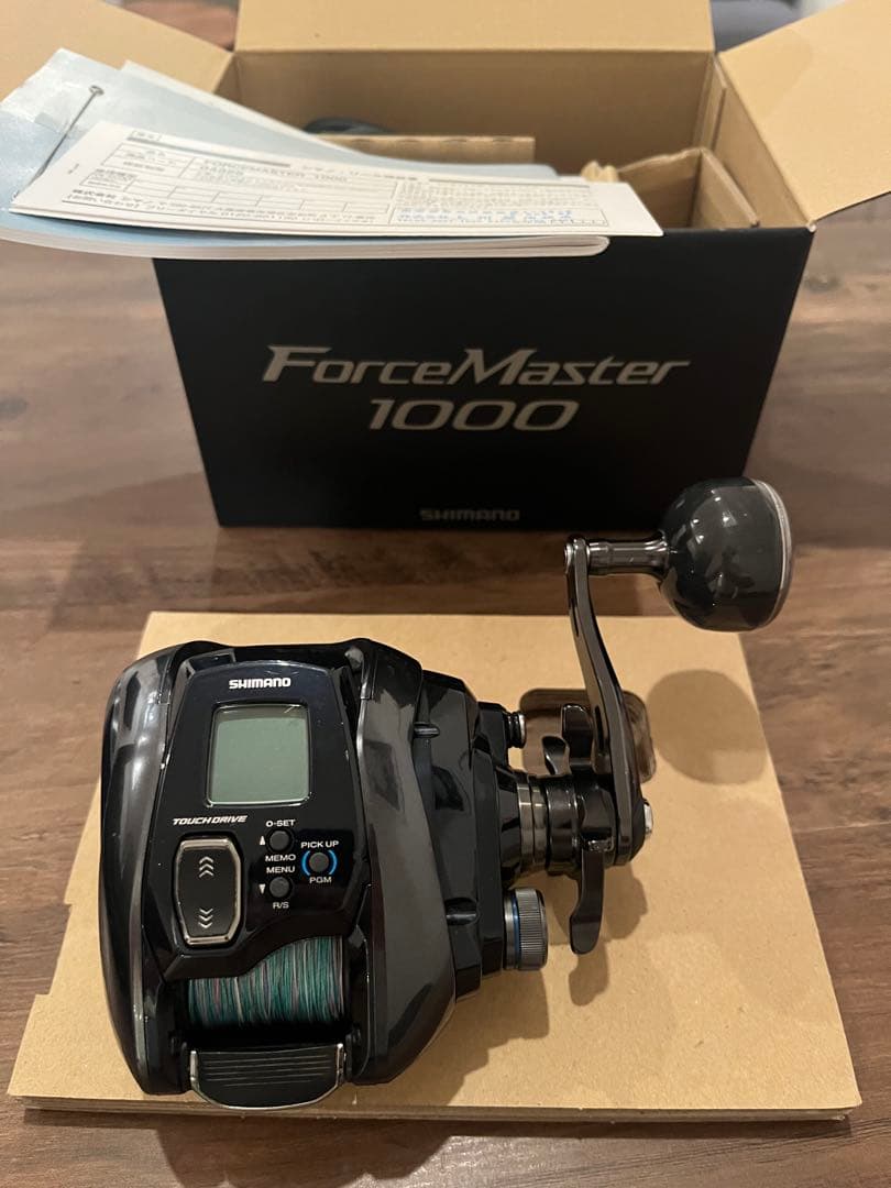 Shimano ForceMaster 1000 21電動リール シマノ（SHIMANO） 21 フォースマスター 1000 右ハンドル (2021年