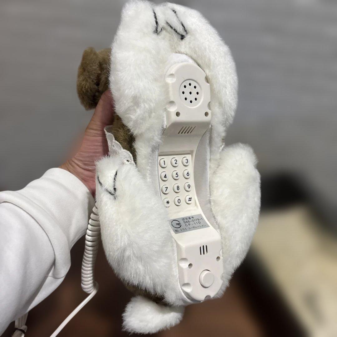 ロッテ アイスクリーム 当選品 ぬいぐるみ テレホン 未使用 昭和レトロ