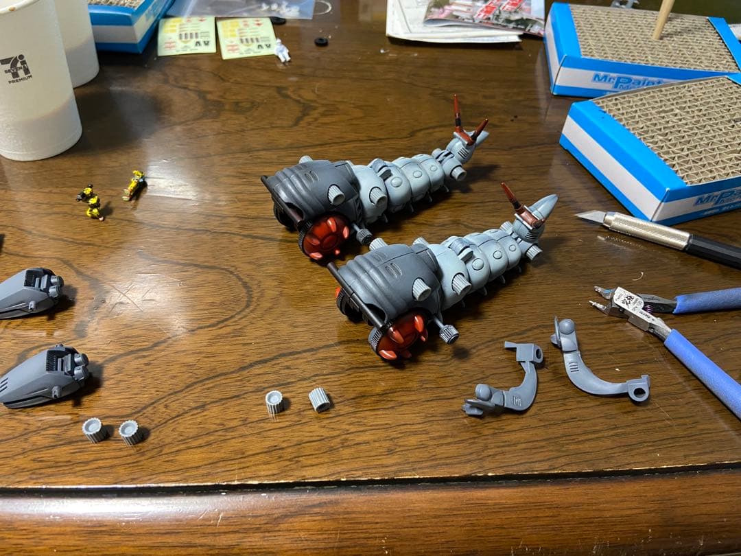 【完成品】【全塗装】モルガ　3機セット　AZ版1機　TOMY版2機　ゾイド