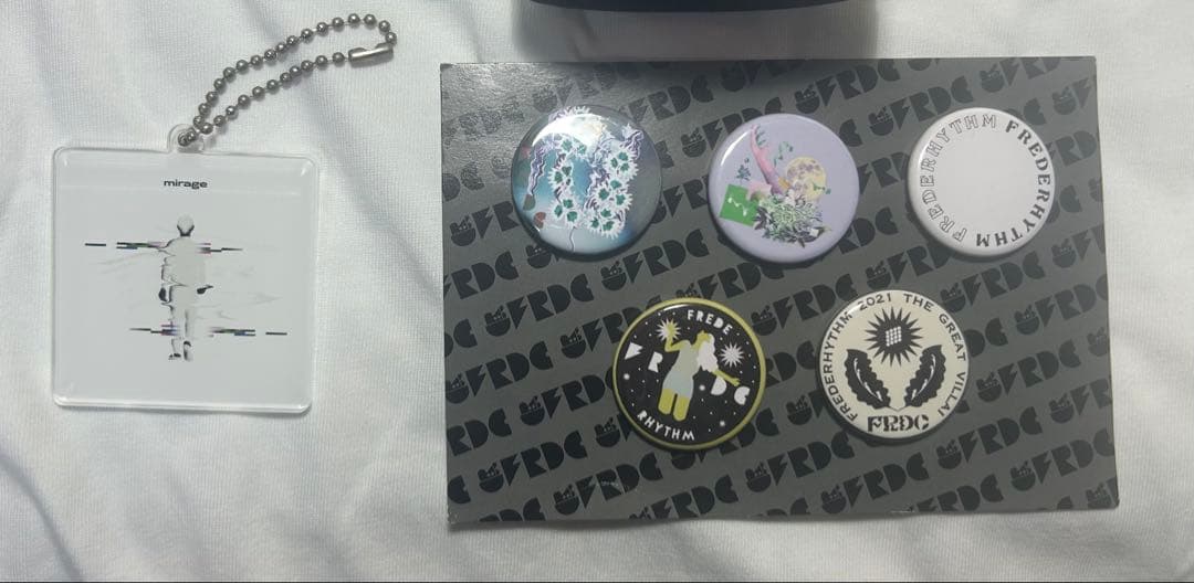 邦ロック　ラバーバンド　キーホルダー　vaundy フレデリック　フォーリミ