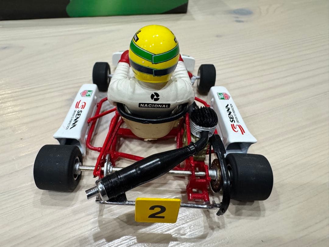 ミニチャンプス 1/18 Kart Paris-Bercy アイルトン・セナ - メルカリ