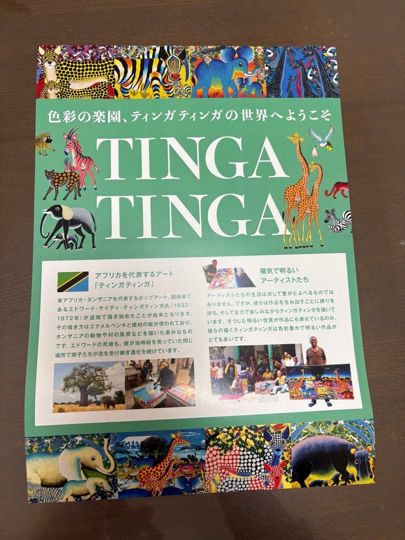 u*8様 Tingatinga　ティンガティンガ　絵　 20*28cm (F3号