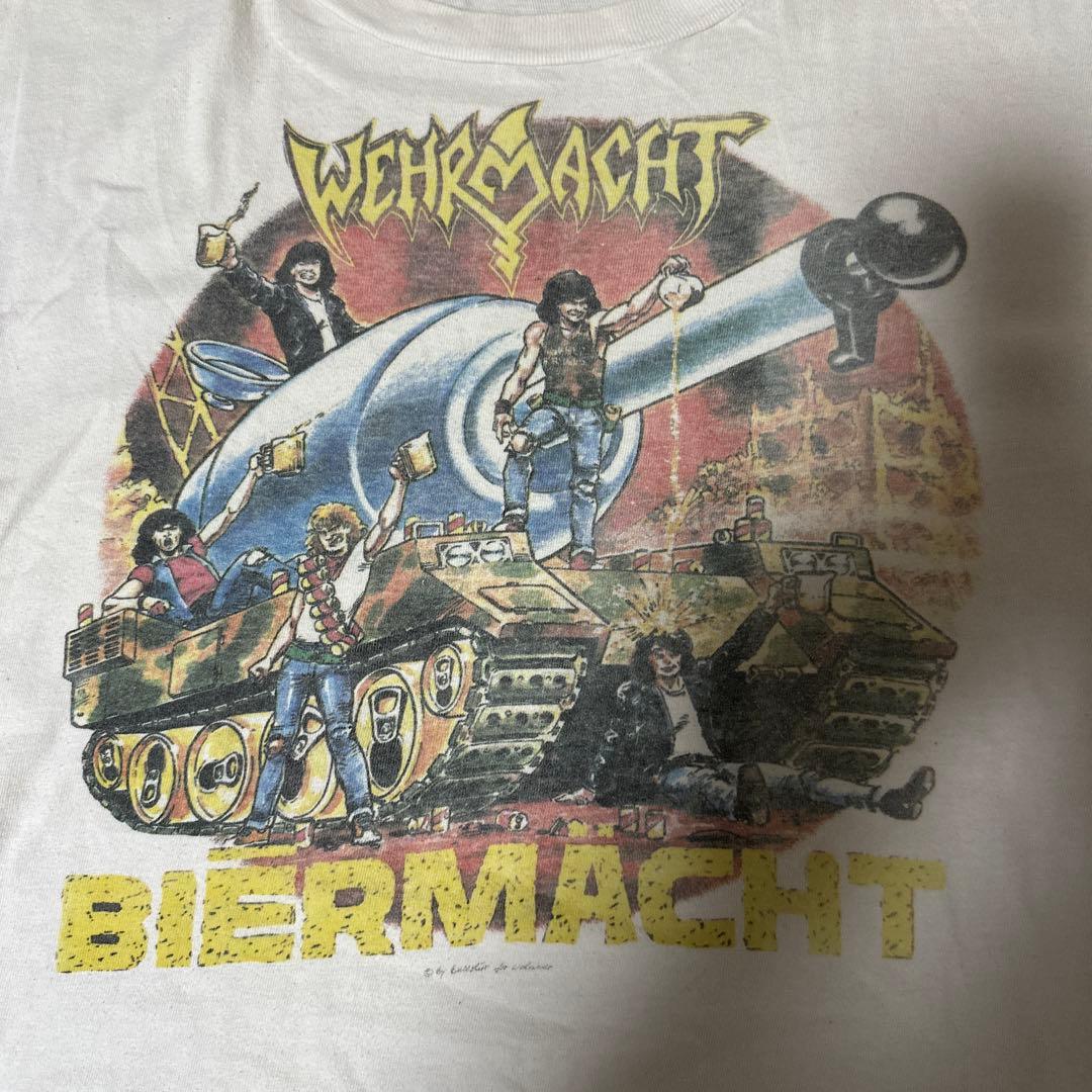 WEHRMACHT BIERMACHT vintage Tシャツ　クロスオーバー