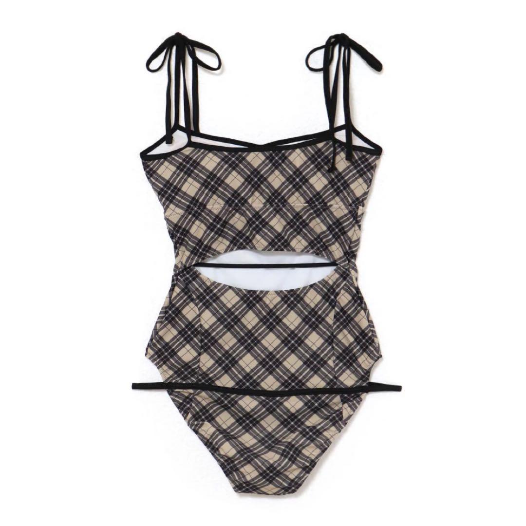 andmary Nadia check swimsuit アンドマリー 水着