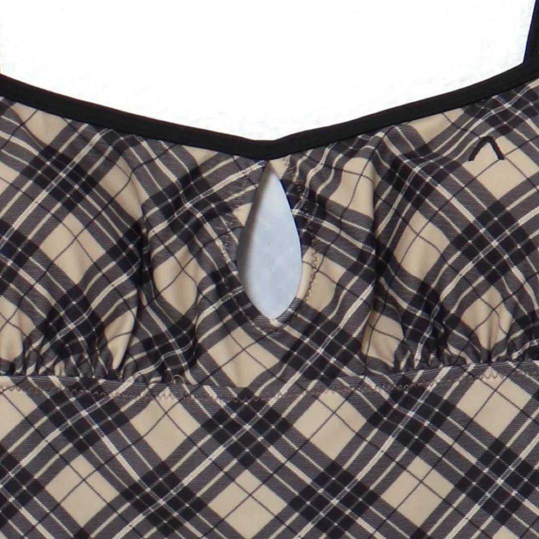 andmary Nadia check swimsuit アンドマリー 水着