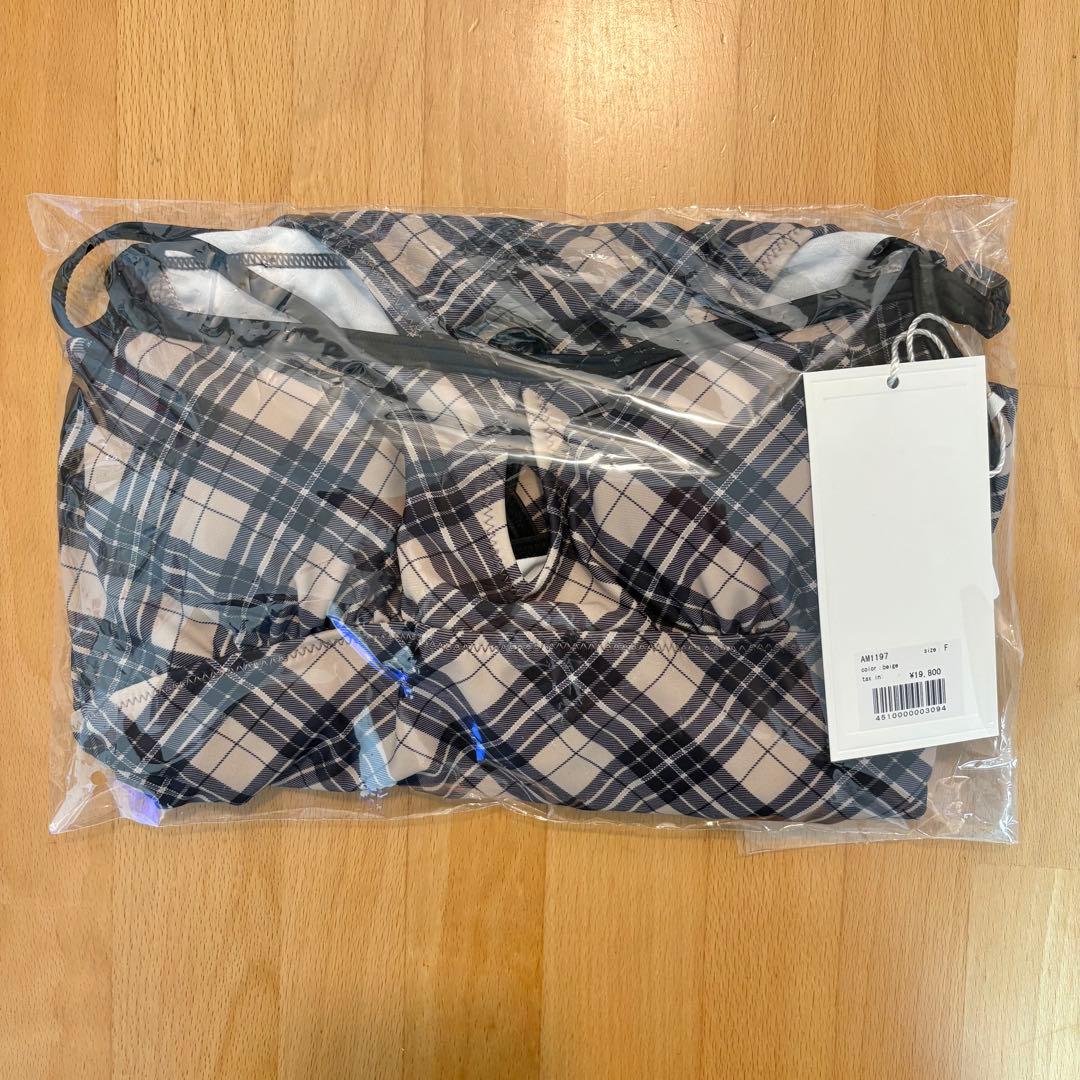 andmary Nadia check swimsuit アンドマリー 水着