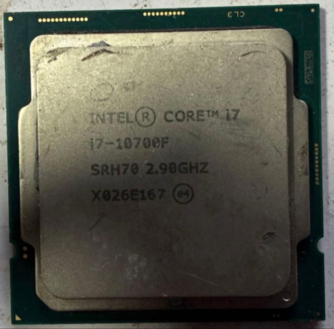 Intel Core i7-10700F CPU - メルカリ