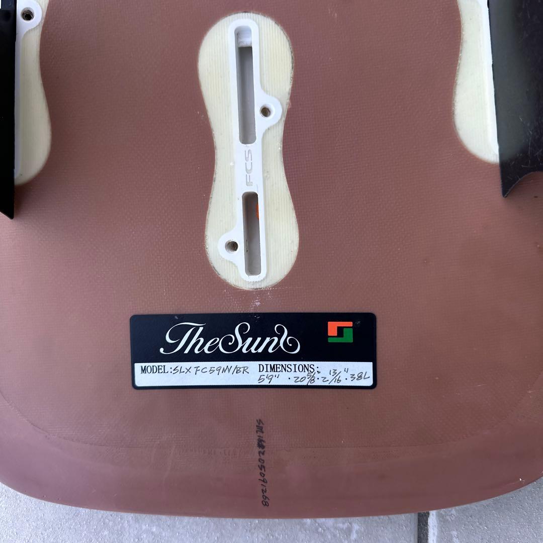 THE SUN SLX FG 5'9 サーフボード