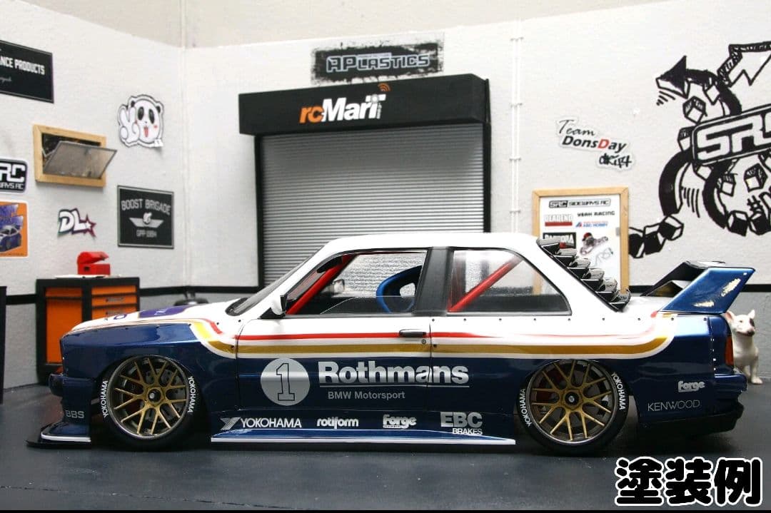 新品 無塗装 BMW E30 APLASTICS ラジドリ ボディ