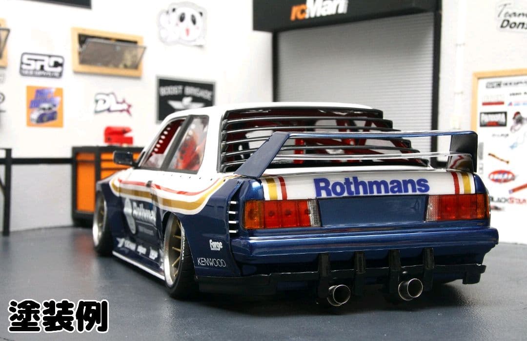 新品 無塗装 BMW E30 APLASTICS ラジドリ ボディ