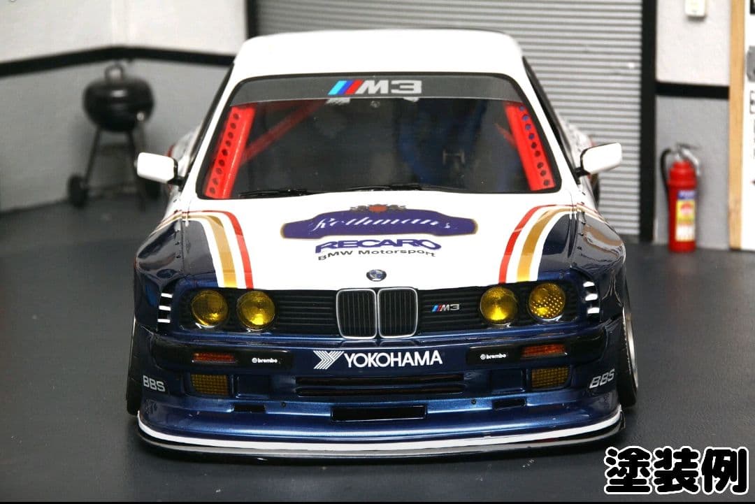 新品 無塗装 BMW E30 APLASTICS ラジドリ ボディ