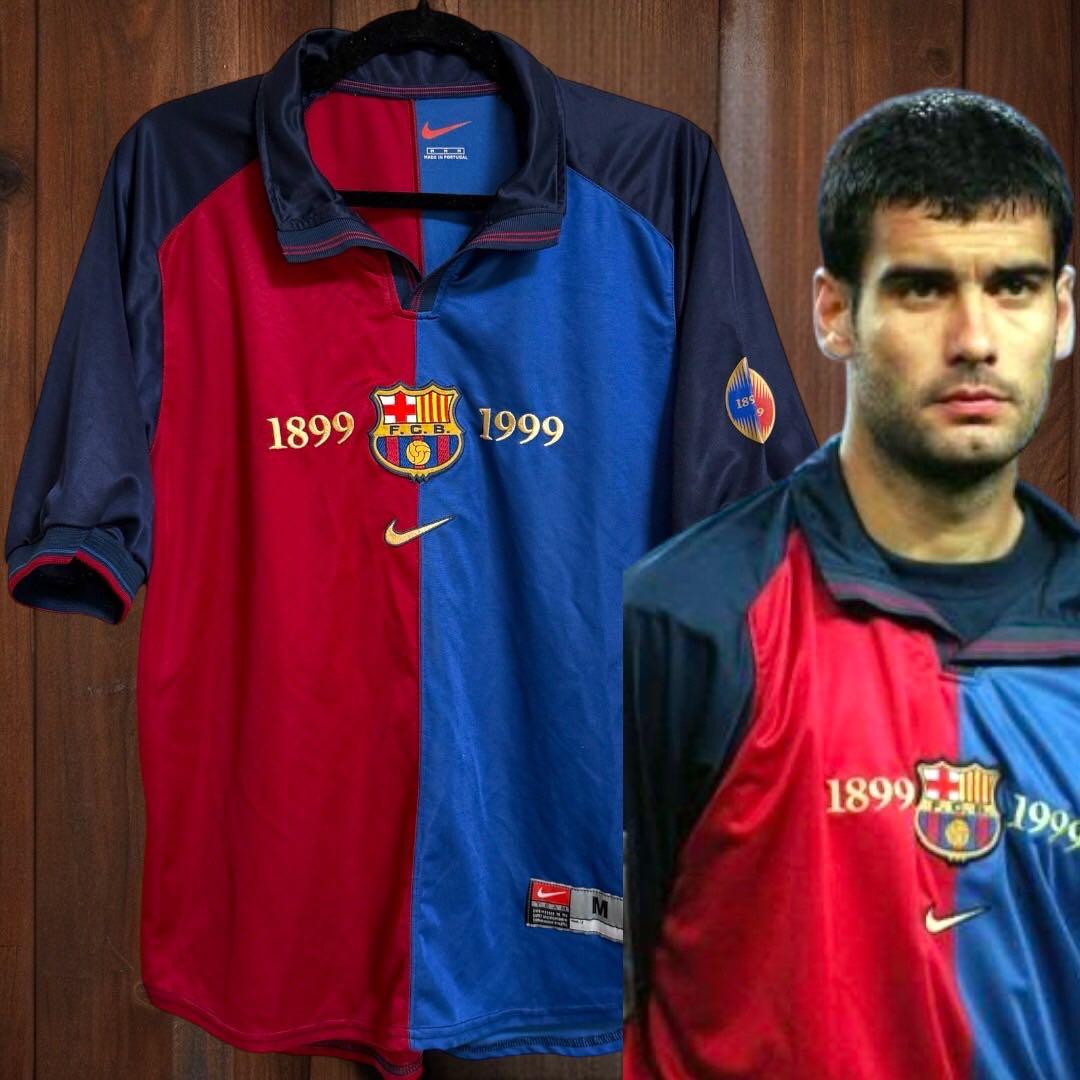 正規品』バルセロナ 100周年 99/00 ユニフォーム ウェア - メルカリ