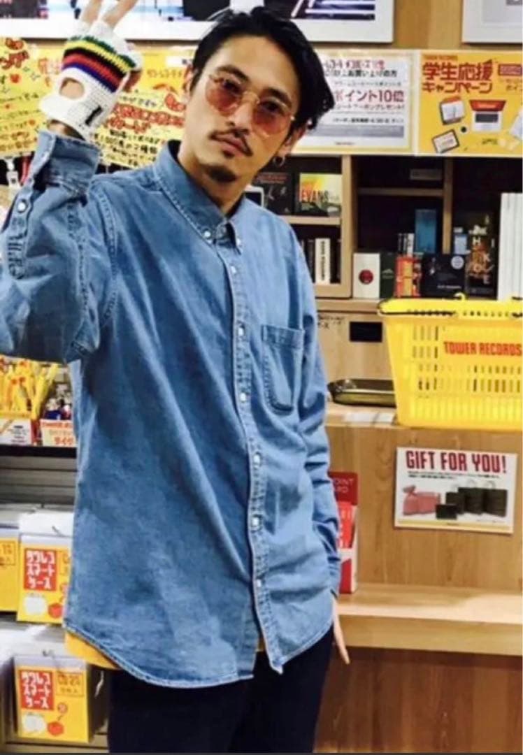 Supreme Denim Shirt 17SS シュプリーム デニムシャツ窪塚 - メルカリ