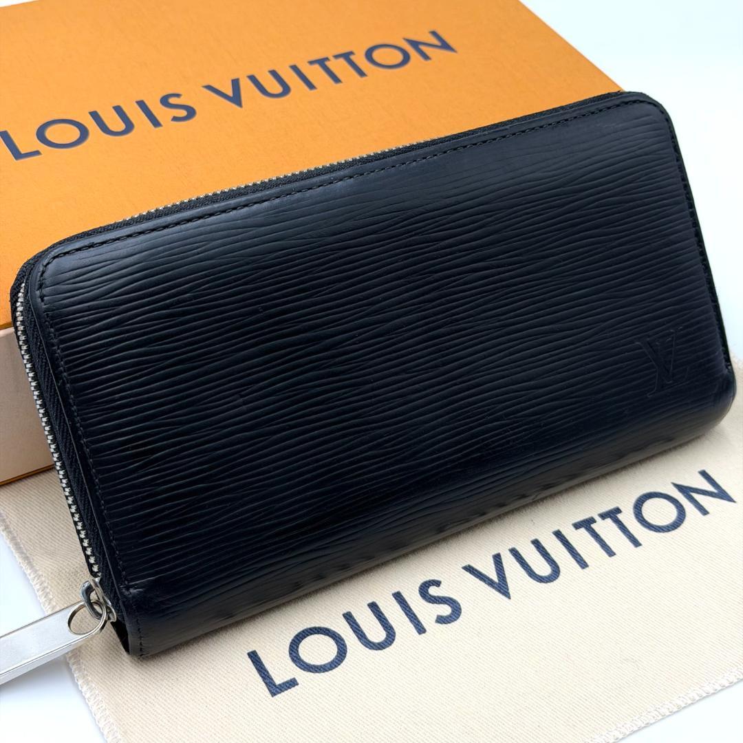 ルイヴィトン エピ ジッピーウォレット ノワール 長財布 ラウンド
