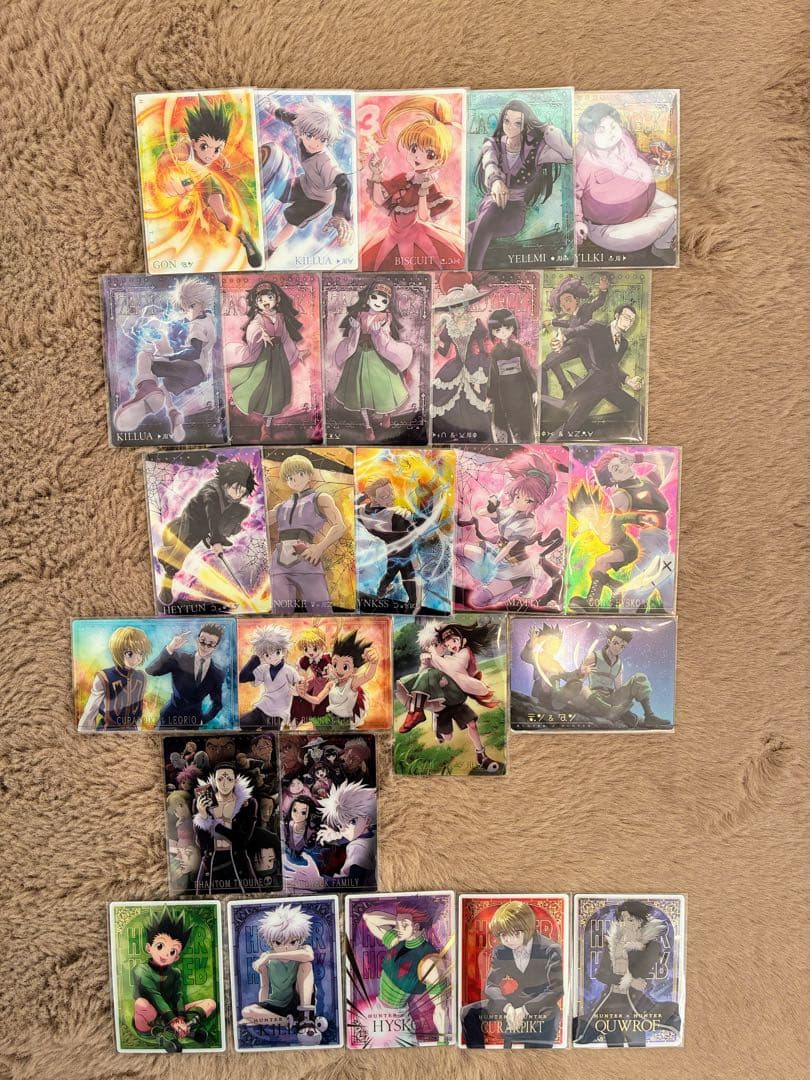 26枚フルコンプ】HUNTER×HUNTER イタジャガ 第2弾 - メルカリ