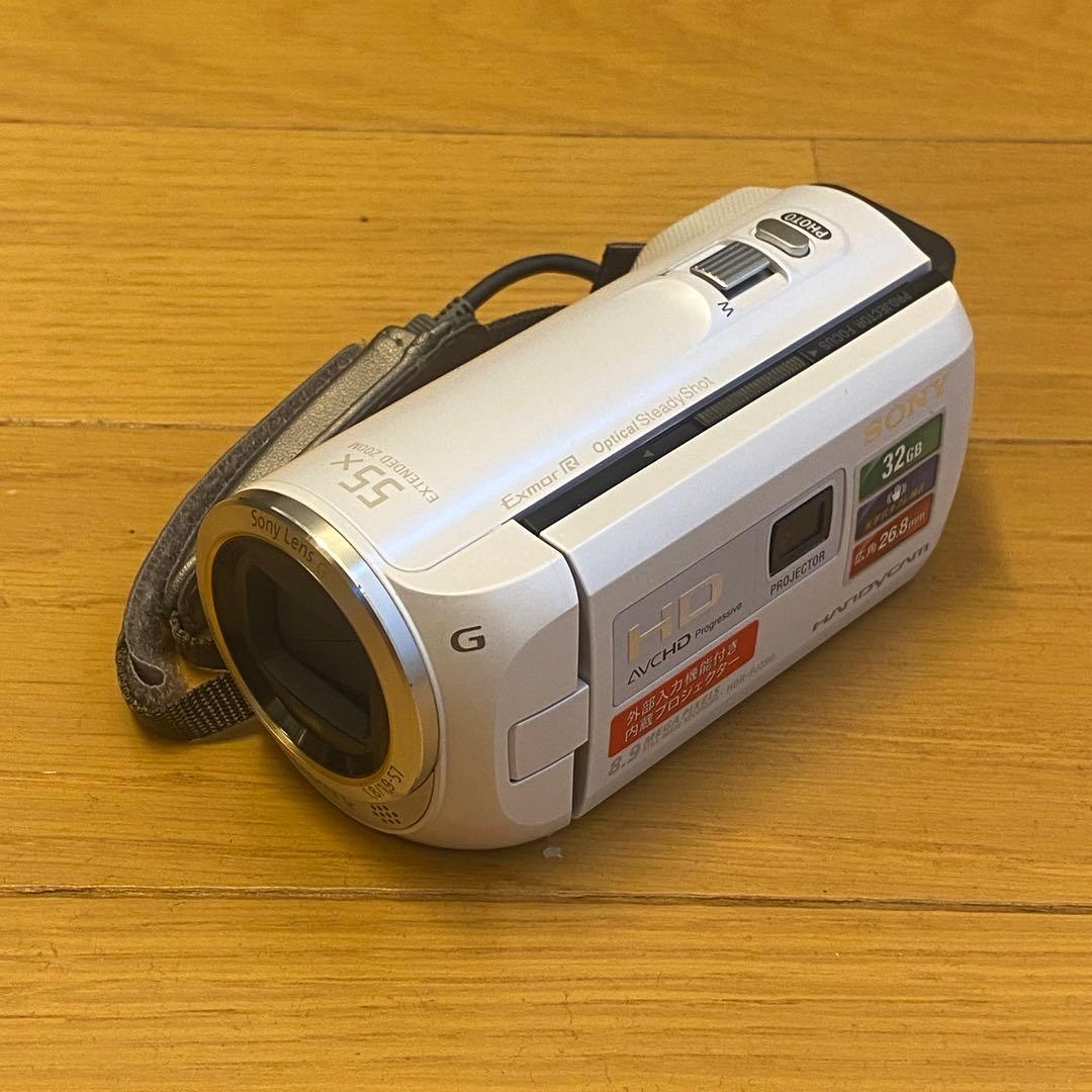 美品】SONY HDR-PJ390 ビデオカメラ ハンディカム - メルカリ