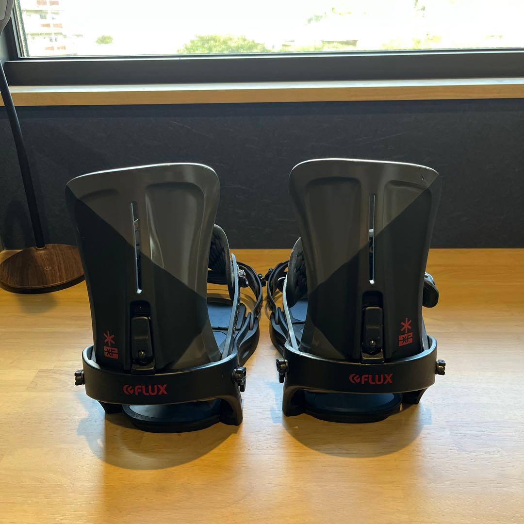 FLUX XFスノーボードビンディング ブラック　Lサイズ フラックス(FLUX) スノーボード ビンディング エックスエフ XF 【23-24