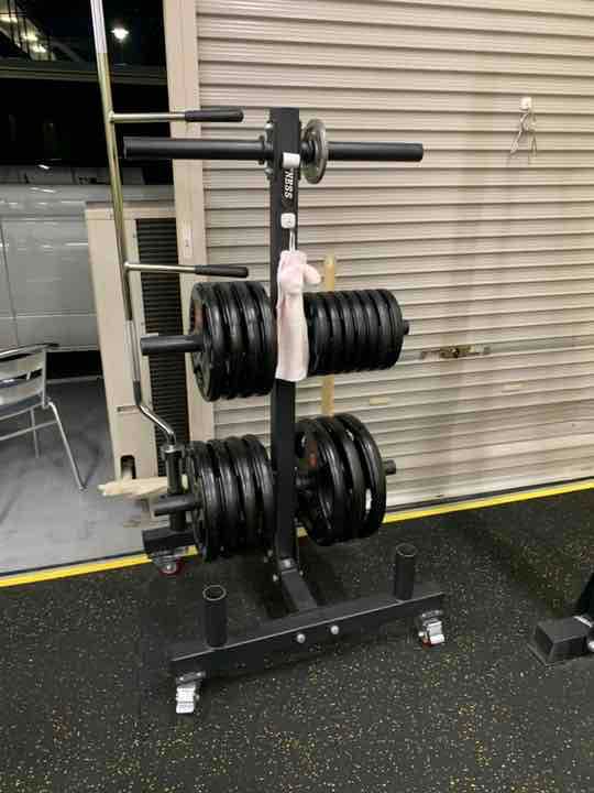 キャスター付き頑強 プレートラック