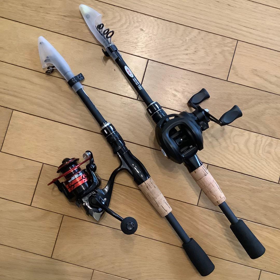 1.8mスピニング＆ベイトロッド&スピニングリール2000番とベイトリール r1-fish018_1.jpg