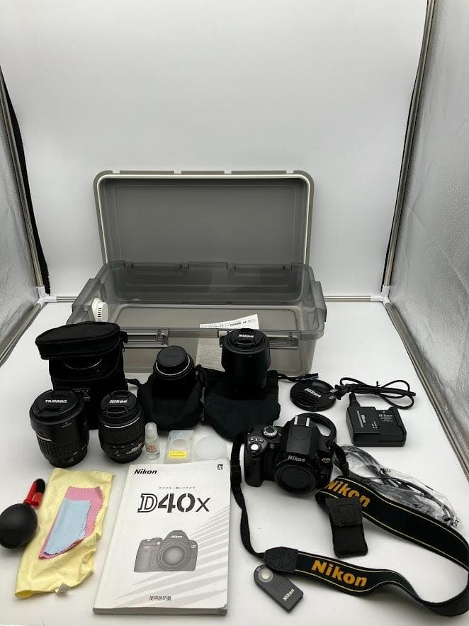 Nikon D40X デジタル一眼レフカメラセット ニコン（Nikon） デジタル一眼 Nikon D40x レンズキット 中古 新品SD