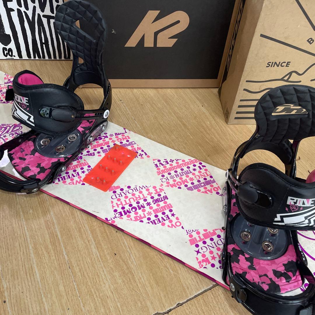 K2×RIDE 希少130代 バイン付 ライド スノーボードセット - メルカリ