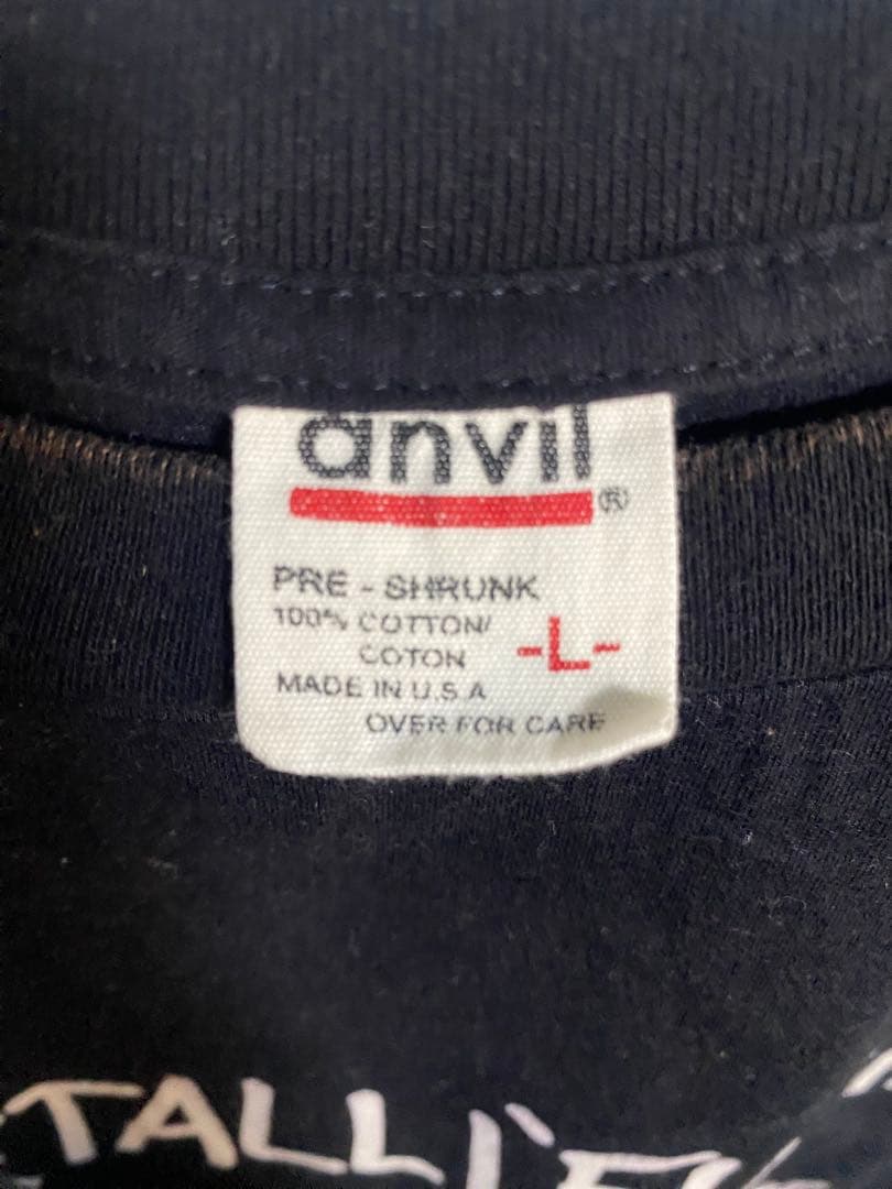 【当時物】メタリカバンドTシャツ 1993年製