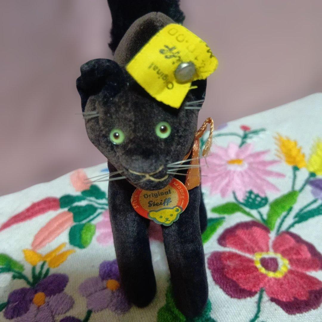 シュタイフ社 ブラック トムキャット
