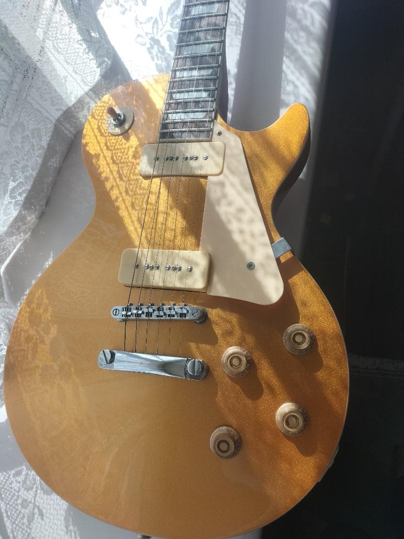 バッカス レス ポール ゴールドトップ p90