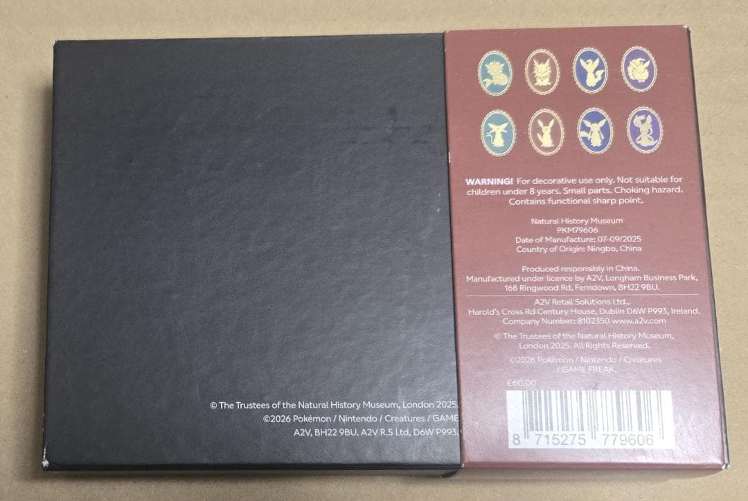 バラ売り可] ポケモン 自然史博物館 コラボ ピンバッジ イーブイ