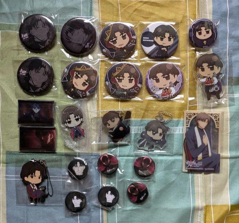 Fate ufotable 言峰綺礼　缶バッジ fate/stay night HF 言峰綺礼誕生日 缶バッジ | K-BOOKS 秋葉原