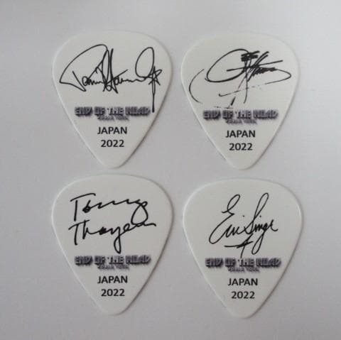 キッス KISS 2022 日本公演 全メンバー ギターピック