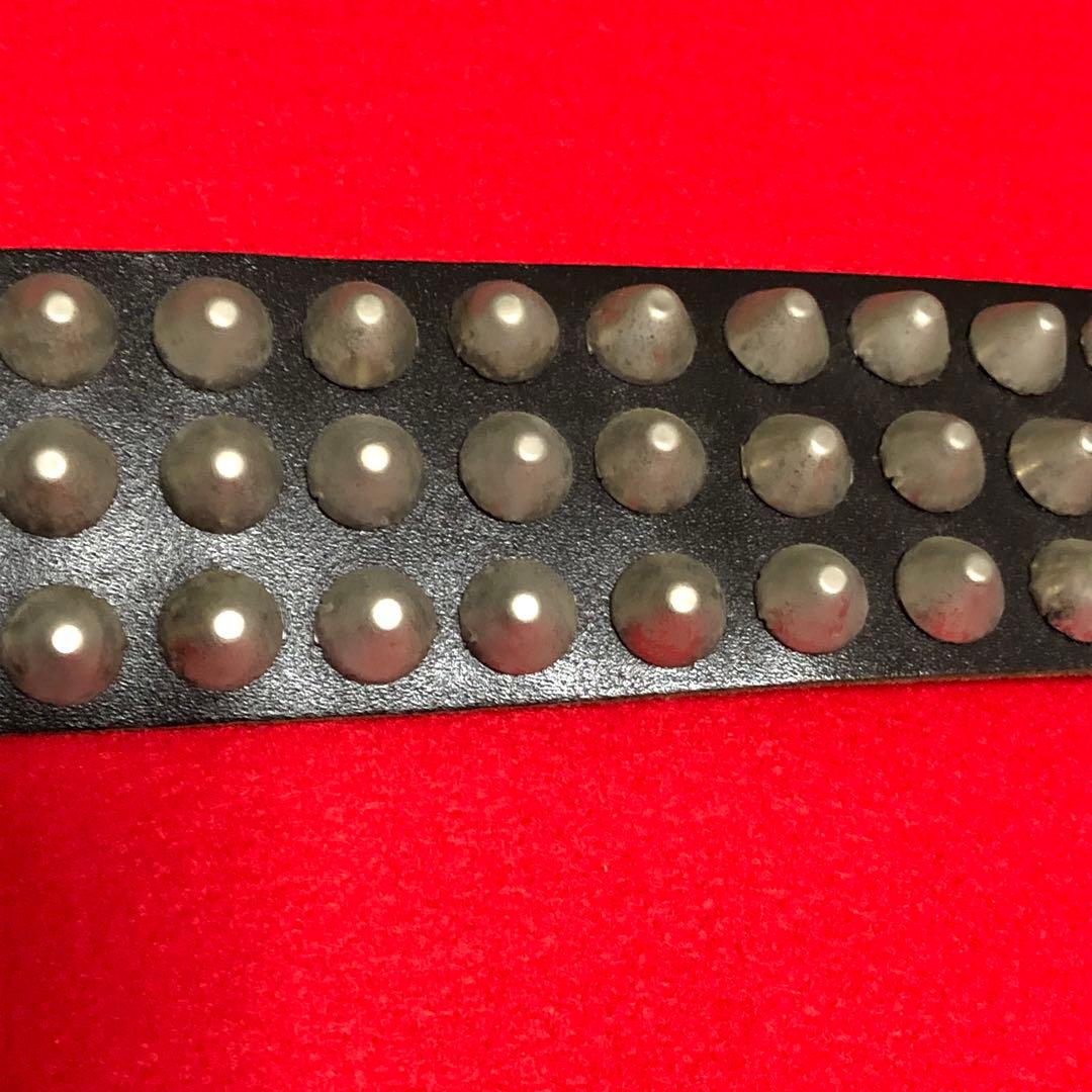 H*様 ジャパコアスタッズベルト:666PUNK鋲ジャンロカサイコビリー