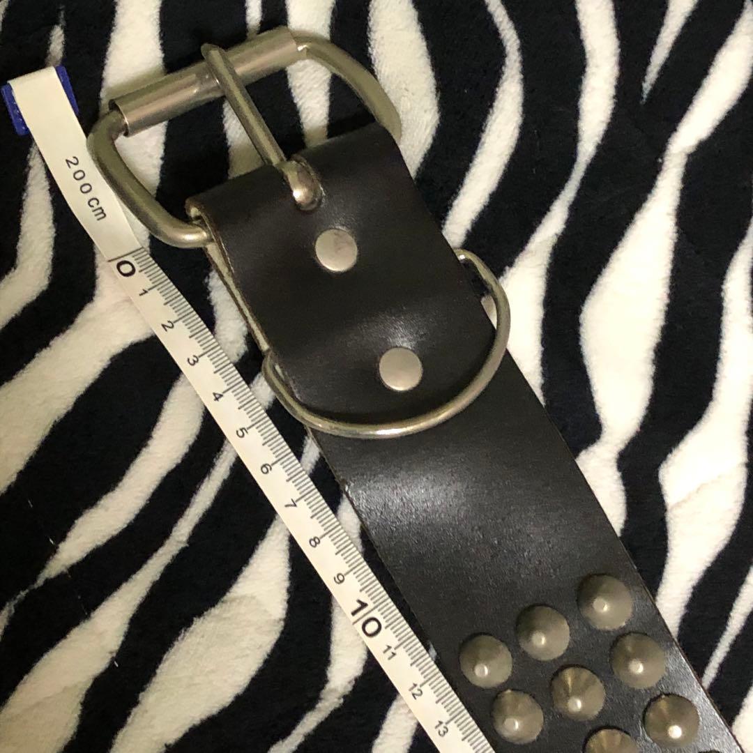 H*様 ジャパコアスタッズベルト:666PUNK鋲ジャンロカサイコビリー