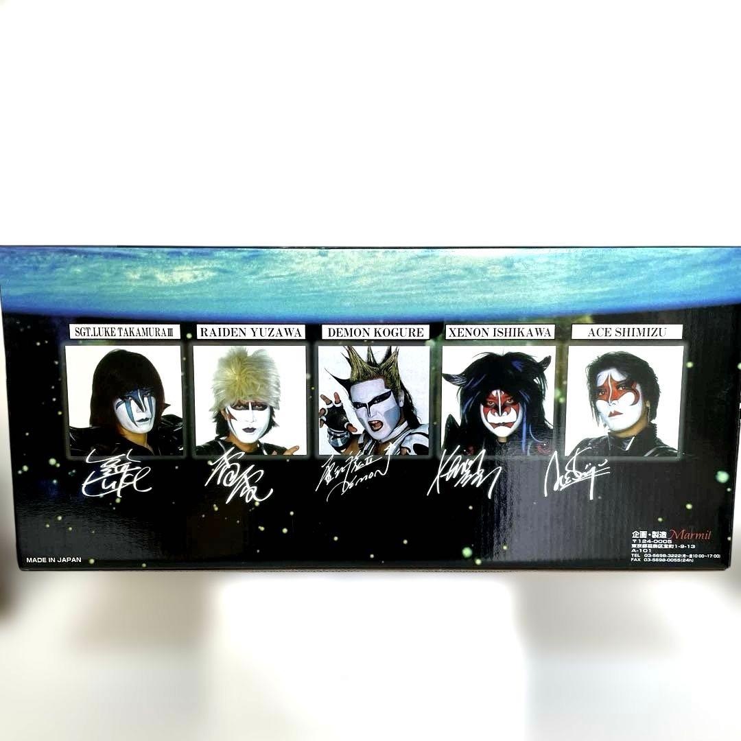 s*y様 【新品・美品】　聖飢魔Ⅱ　フィギュア５体セット マーミット　ソフビ