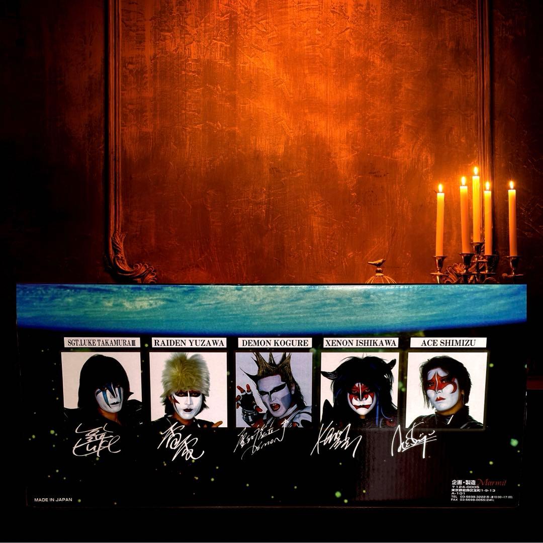 s*y様 【新品・美品】　聖飢魔Ⅱ　フィギュア５体セット マーミット　ソフビ