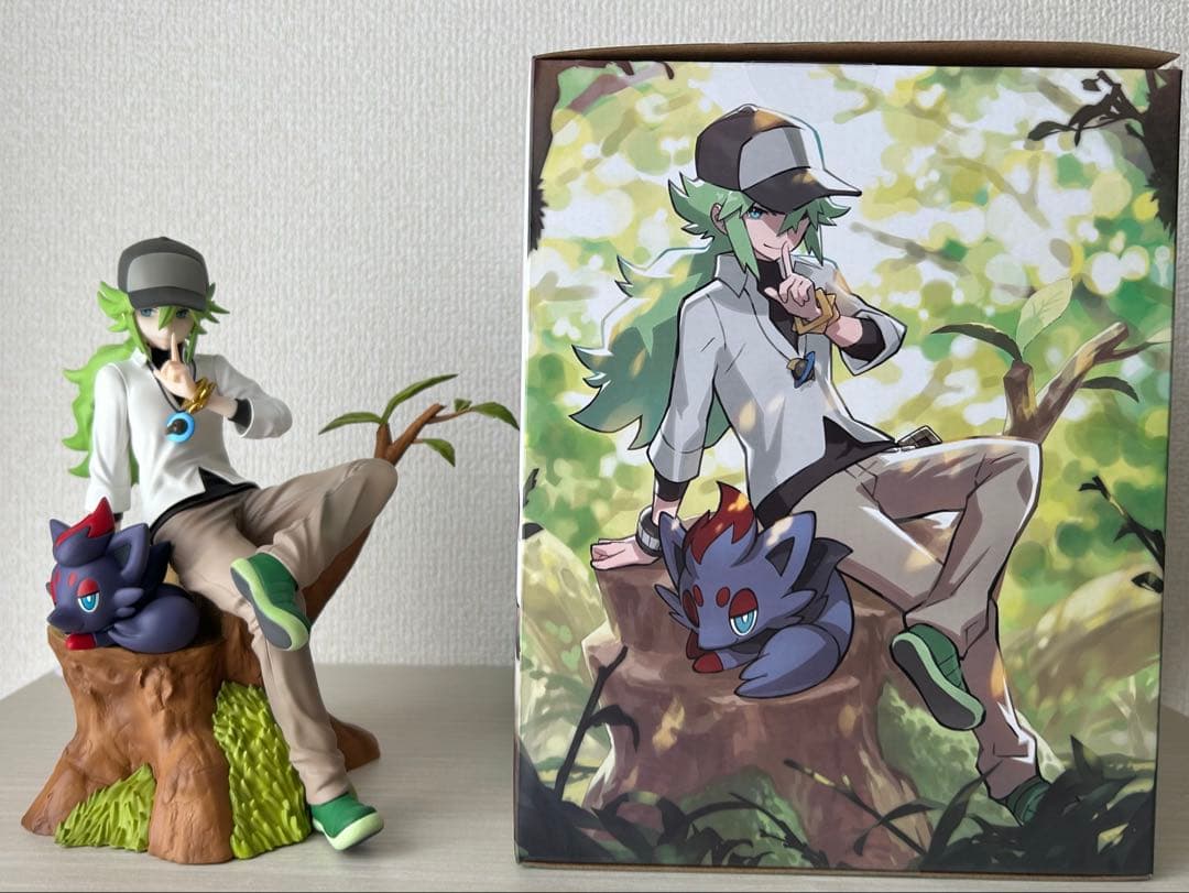 ポケモンフィギュア N&ゾロア - メルカリ