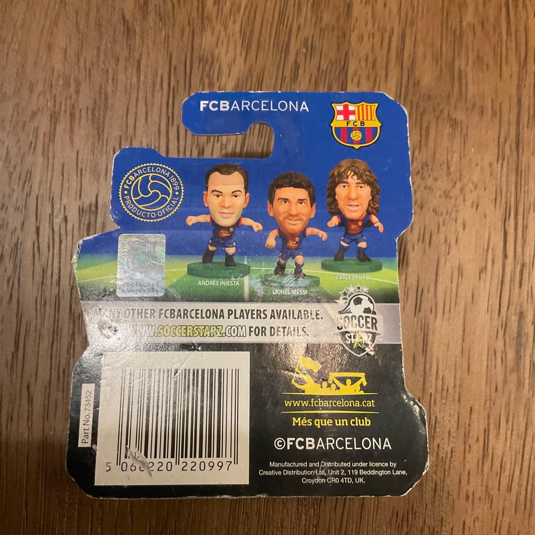 サッカースターズ イニエスタ バルセロナ 未開封品 海外版