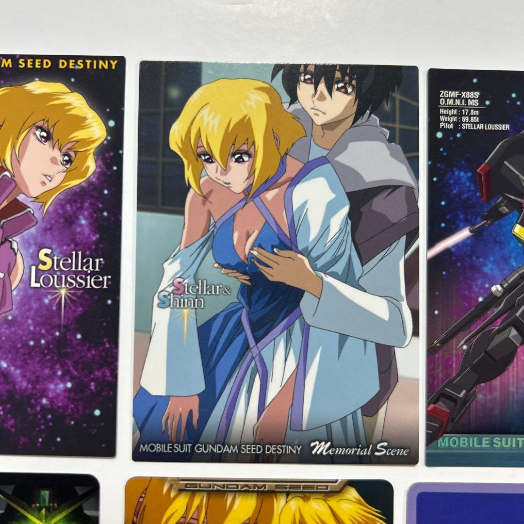 機動戦士ガンダムSEED DESTINY カードダス ステラ・ルーシェ - メルカリ