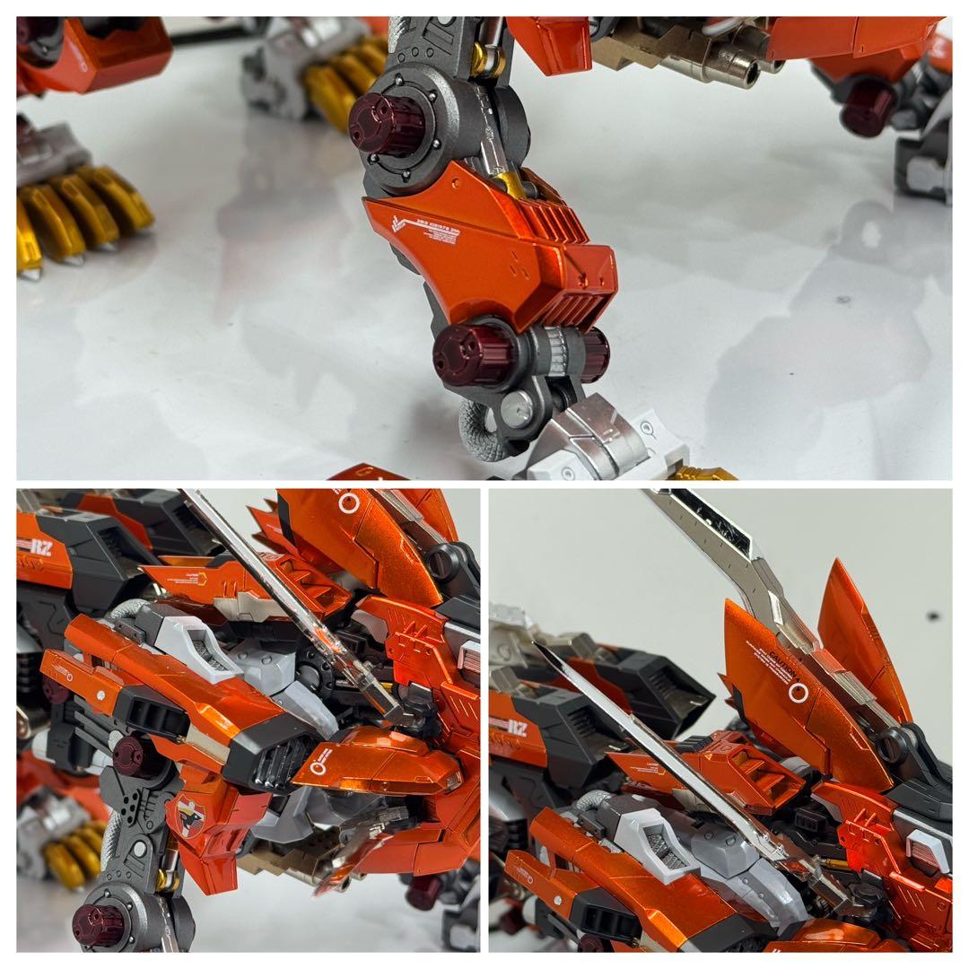 コトブキヤ　HMM ゾイド　ライガーゼロ　シュナイダー　全塗装