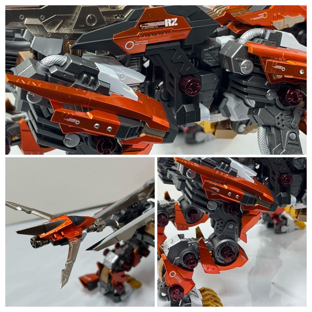 コトブキヤ　HMM ゾイド　ライガーゼロ　シュナイダー　全塗装