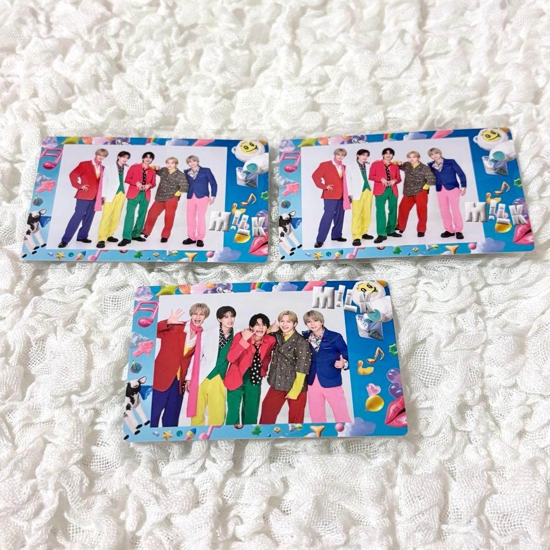 M!LK SMILE POP! チェキ風トレカ 全員 集合 - メルカリ