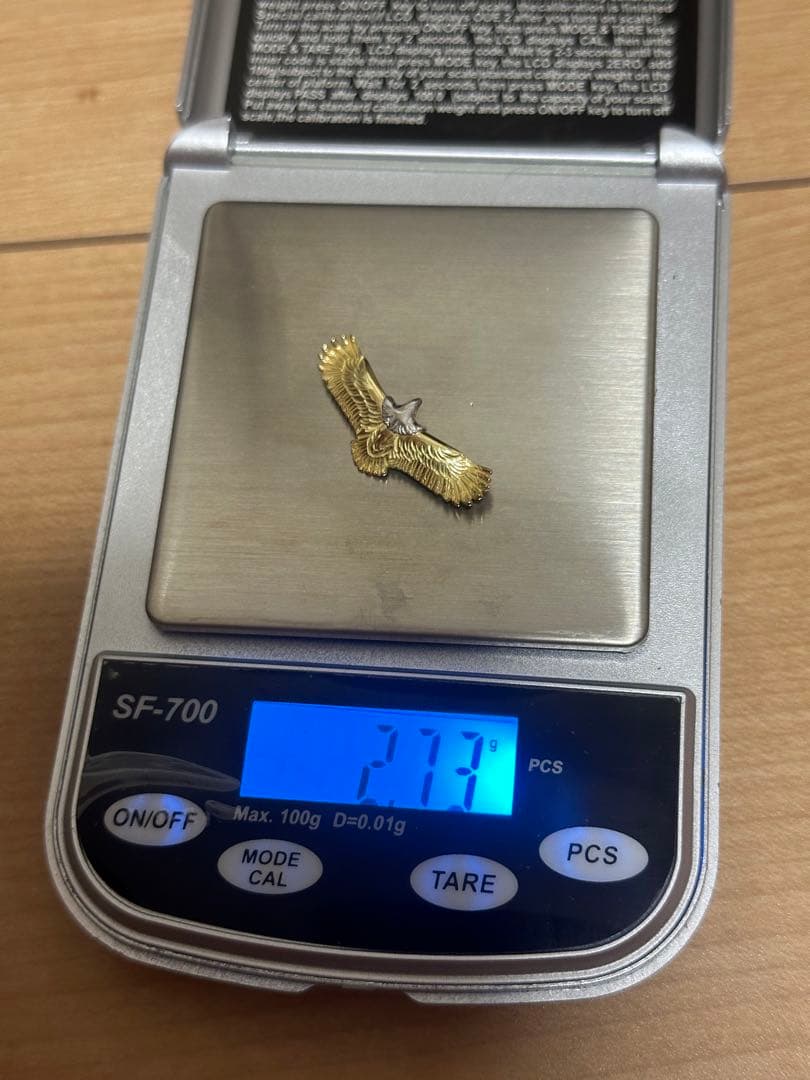激レア 入手困難 ケンキクチ 頭プラチナ 全金 極小 イーグル - メルカリ