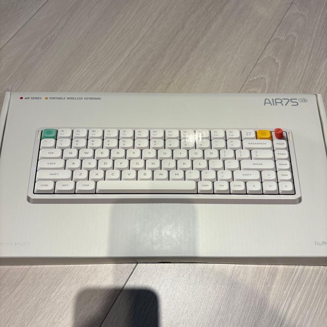 NuPhy Air75 V3 US配列 Blush Nano軸 - メルカリ