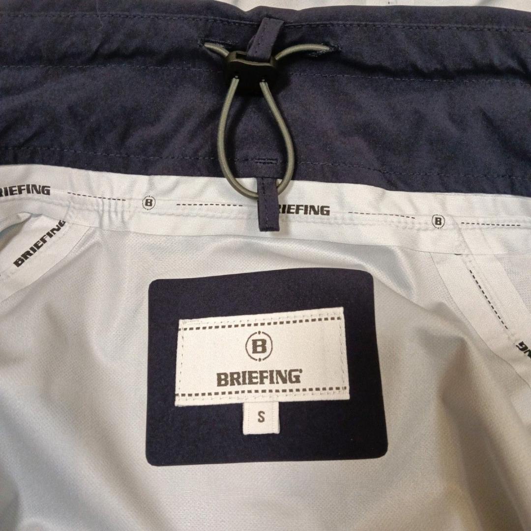 未使用！現行品！ブリーフィング ゴルフ レインウェア 紺 フード袖